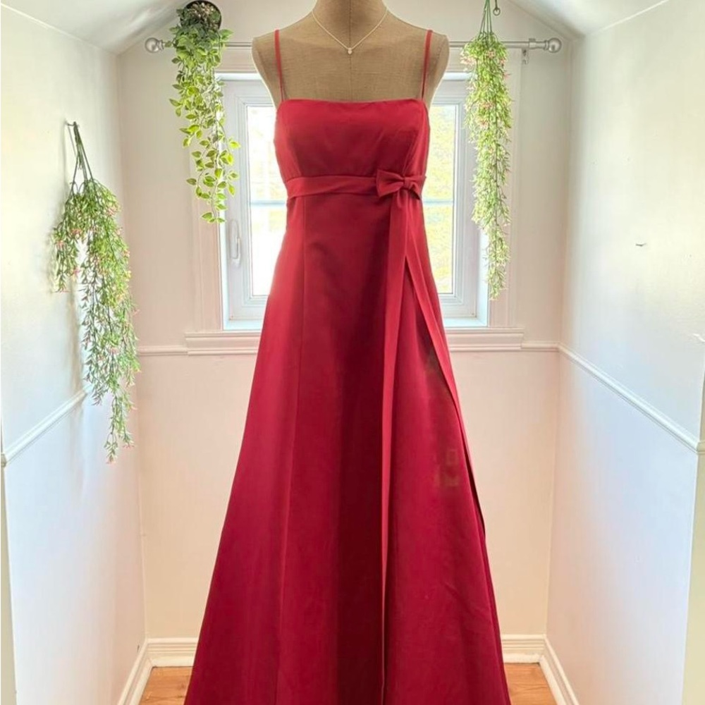 Alfred Angelo Red Maxi Dress